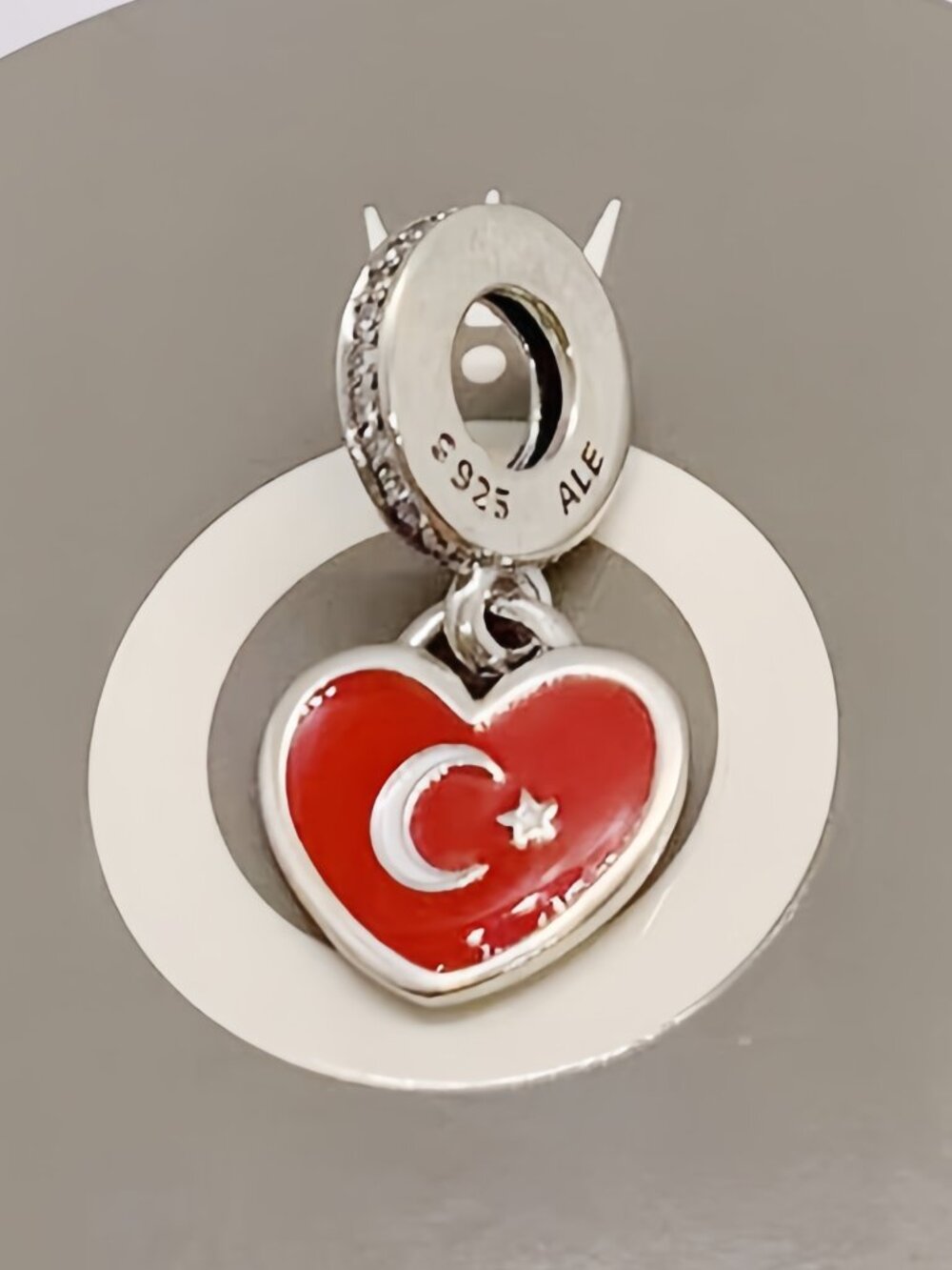 Pandora TÜRKİYE Flag Exclusive Charm Bead